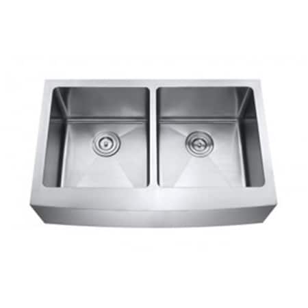 Sfc Apron Double Bowl Kitchen Sink 35375 x 22 x 10 in AP3522D